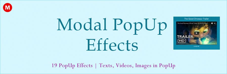 Modal Popup Effects