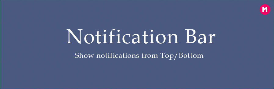 Notification Bar