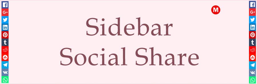 Sidebar Social Share